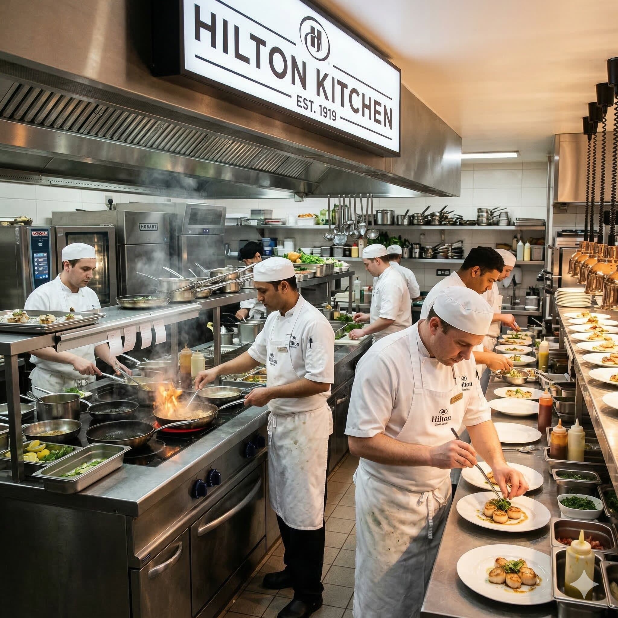 Otel mutfak kurulumu